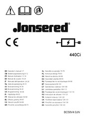 Jonsered 440Ci Gebruiksaanwijzing