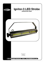 SHOWTEC Ignitor-3 LED Strobe Producthandleiding