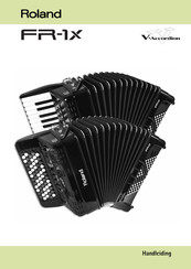 Roland V-Accordion FR-1x Handleiding