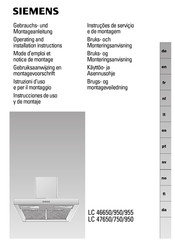 Siemens LC 46955 Gebruiksaanwijzing En Montagehandleiding