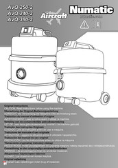 Numatic Aircraft AVQ 250-2 Vertaling Van De Oorspronkelijke Gebruiksaanwijzing