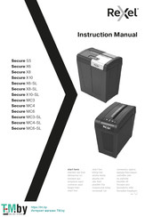 Rexel Secure X8-SL Startgids