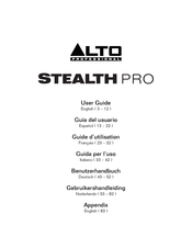 Alto Professional Stealth Pro Gebruikershandleiding