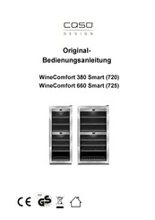 CASO DESIGN WineComfort 660 Smart Originele Gebruiksaanwijzing