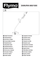 Flymo Samurai 1000 Oorspronkelijke Gebruiksaanwijzing
