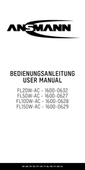 ANSMANN 1600-0627 Gebruikershandleiding