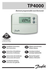 Danfoss TP4000 Series Installatiehandleiding