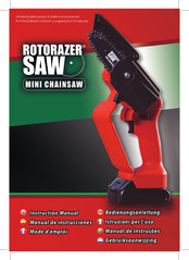 Rotorazer Saw Mini Chainsaw Gebruiksaanwijzing