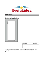 Everglades EVFR520 Instructiehandleiding