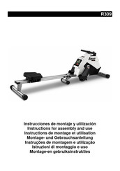 BH FITNESS R309 Montage- En Gebruikshandleiding