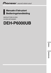 Pioneer DEH-P6000UB Bedieningshandleiding