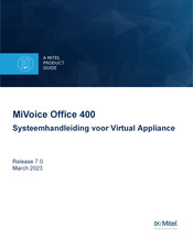 Mitel Mivoice office 400 Handleiding