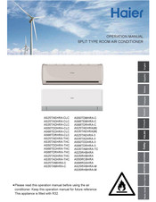 Haier AS25TAEHRA-3 AS35TADHRA-3 Handleiding