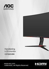 AOC Gaming C27G2Z3/BK Handleiding