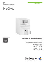 De Dietrich EASYLIFE NeOvo Condens EFU C-S 19 FF Installatie- En Servicehandleiding