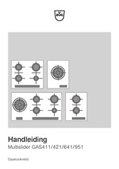 V-ZUG Multislider GAS421 Handleiding