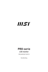 MSI PRO MP253P 3PC7 Handleiding