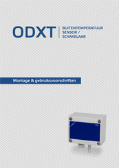 Sentera Controls ODXTF Montagehandleiding