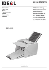 KRUG+PRIESTER IDEAL 8305 Gebruiksaanwijzing