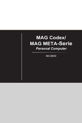 MSI MAG Codex Series Handleiding