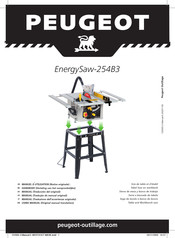 PEUGEOT EnergySaw-254B3 Handboek