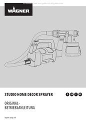 WAGNER STUDIO HOME DECOR Handleiding