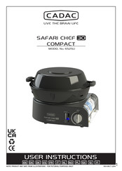 Cadac SAFARI CHEF 30 COMPACT Gebruiksaanwijzing