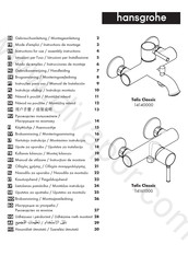 Hansgrohe Talis Classic 14161000 Gebruiksaanwijzing