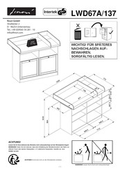 finori LWD67A/137 Handleiding