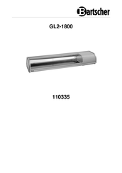 Bartscher GL2-1800 Gebruiksaanwijzing