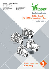 Ridder SmartDrive RW400-SD Producthandleiding