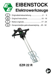 EIBENSTOCK EZR 22 R Oorspronkelijke Gebruiksaanwijzing
