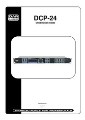 DAP Audio D2080 Handleiding