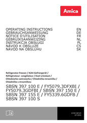 Amica FY5339.6GDFB Gebruiksaanwijzing