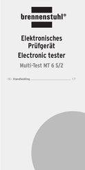 brennenstuhl Multi-Test MT 6 S/2 Handleiding
