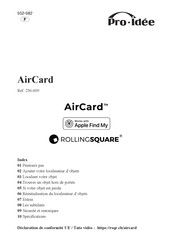 Pro Idee AirCard Handleiding