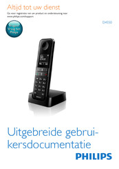 Philips D4550 Gebruiksaanwijzing