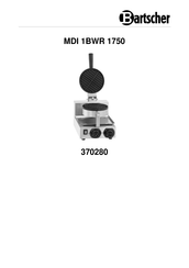 Bartscher MDI 1BWR 1750 Gebruiksaanwijzing