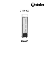 Bartscher 700836 Gebruiksaanwijzing