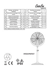 Casa Fan SafeLine SPEED2PROTECT Gebruiksaanwijzing