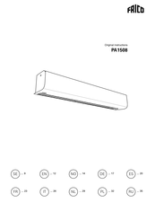 Frico PA1508E03 Instructies
