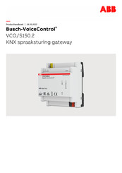 ABB Busch-VoiceControl VCO/S150.2 Handboek