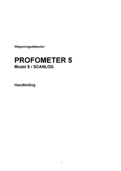 Proceq Profometer 5 S Handleiding