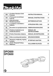 Makita DPO500 Gebruiksaanwijzing