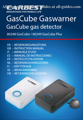 Carbest GasCube 80248 Bedieningshandleiding