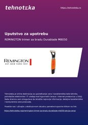 Remington Durablade MB050 Handleiding