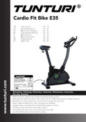 Tunturi Cardio Fit E35 Gebruikershandleiding