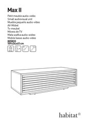 Habitat Max II 805833 Handleiding