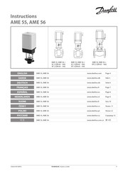 Danfoss AME 55 Instructies