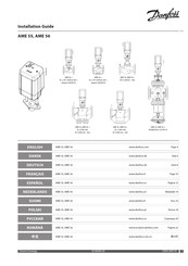 Danfoss AME 55 Installatiehandleiding